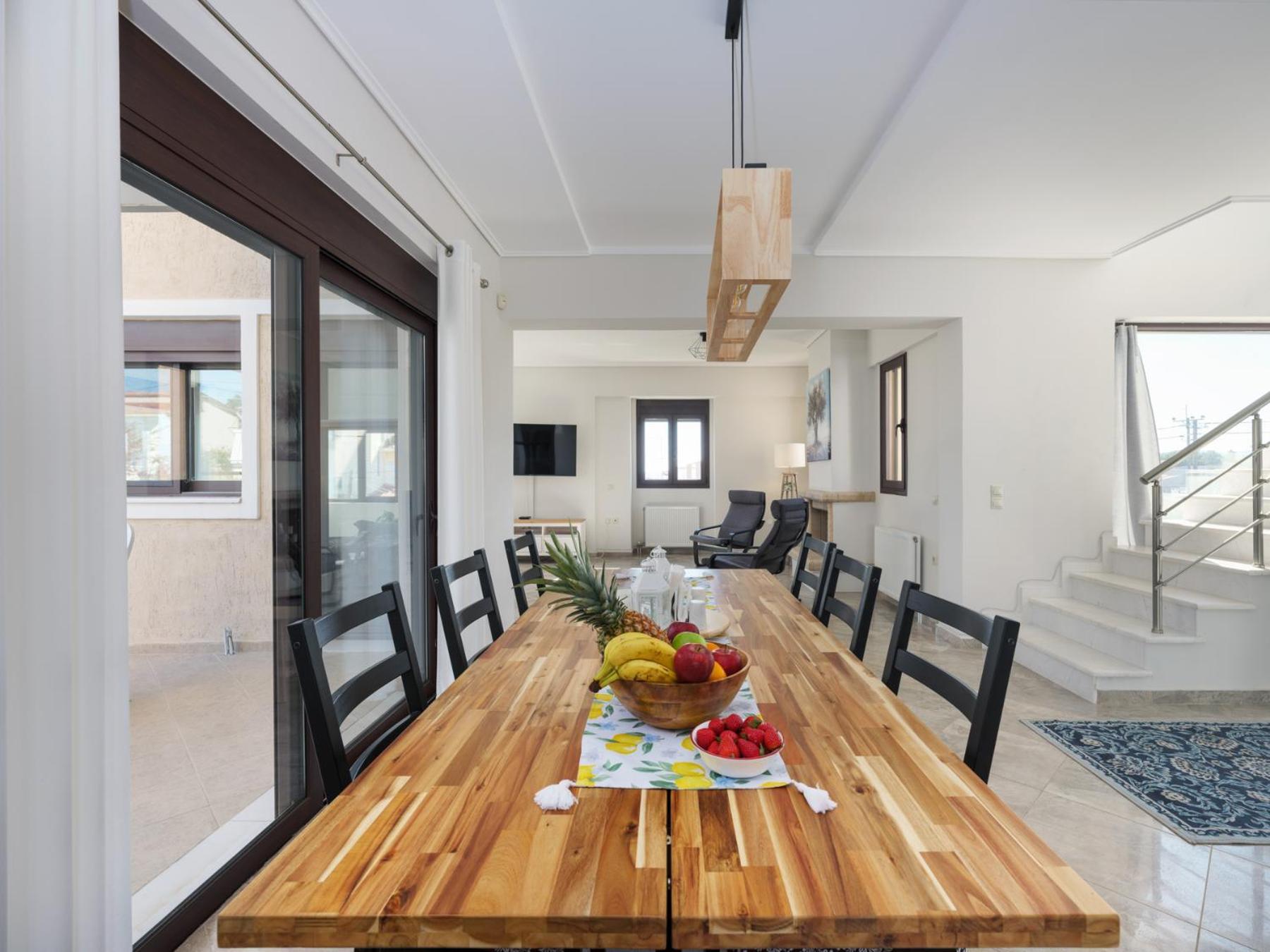 Galina'S Greek House Villa อาร์เตมีดา ภายนอก รูปภาพ