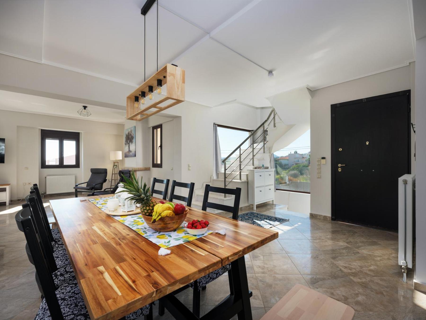 Galina'S Greek House Villa อาร์เตมีดา ภายนอก รูปภาพ