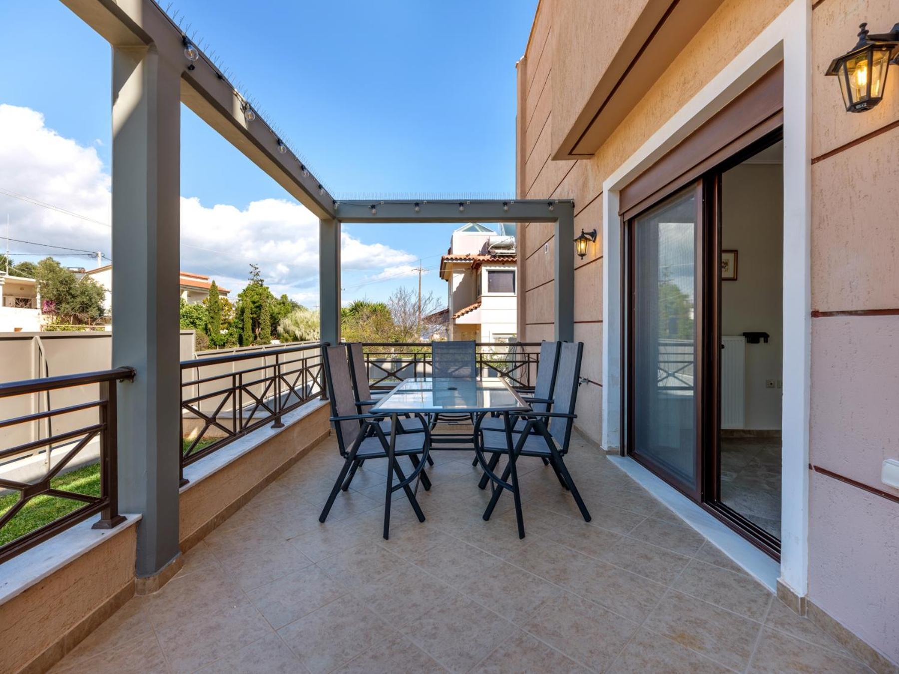 Galina'S Greek House Villa อาร์เตมีดา ภายนอก รูปภาพ