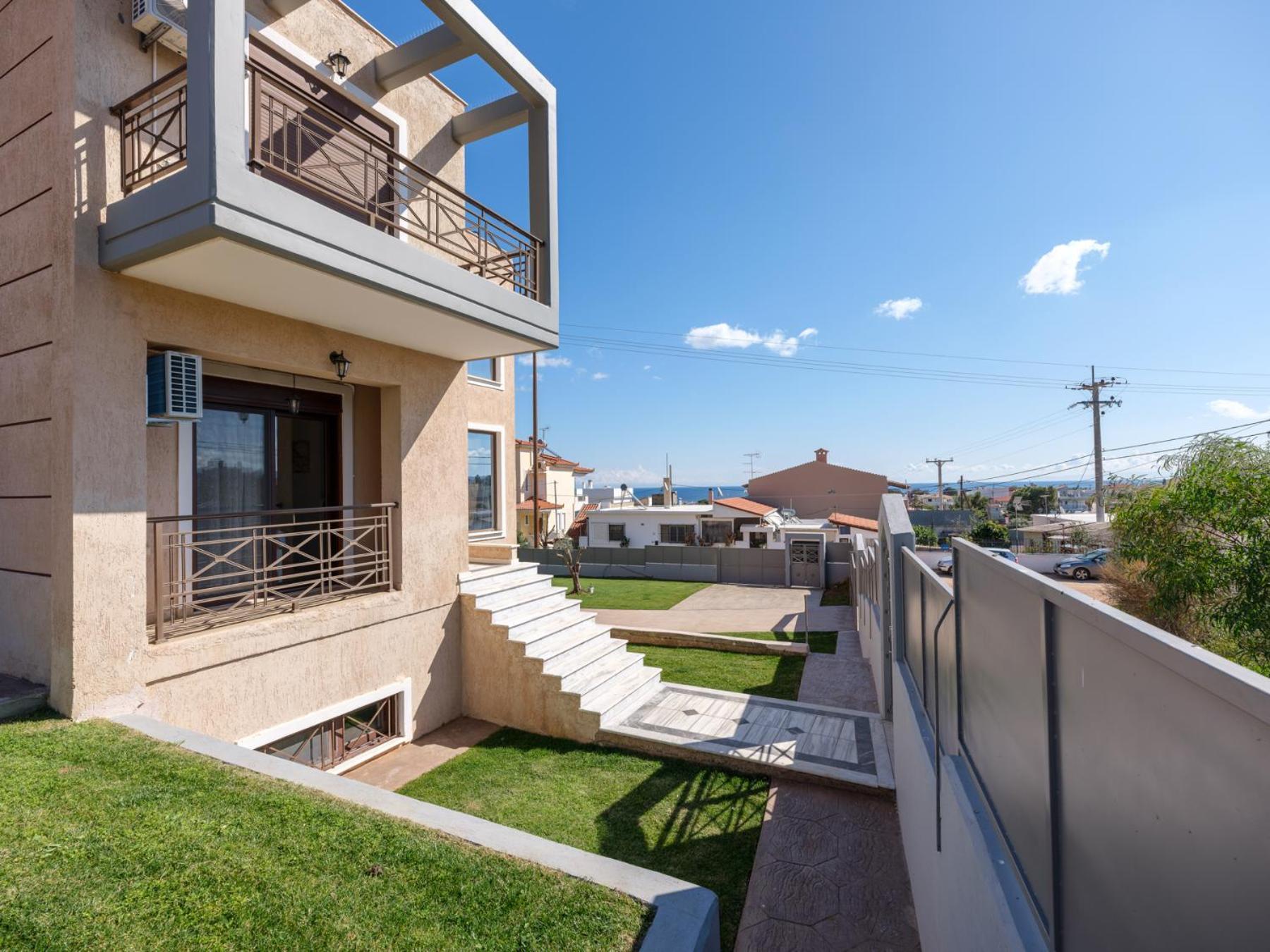 Galina'S Greek House Villa อาร์เตมีดา ภายนอก รูปภาพ