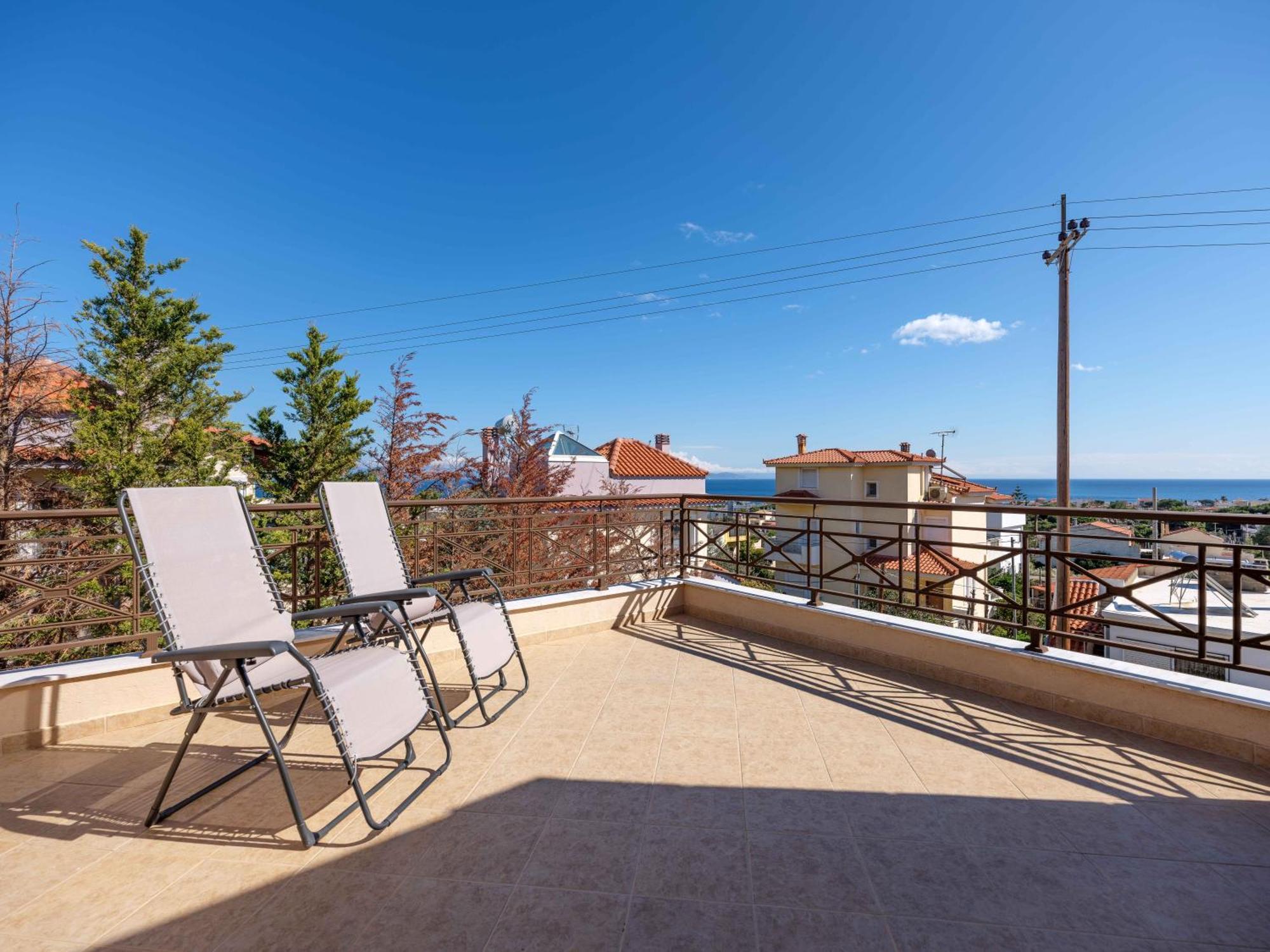 Galina'S Greek House Villa อาร์เตมีดา ภายนอก รูปภาพ